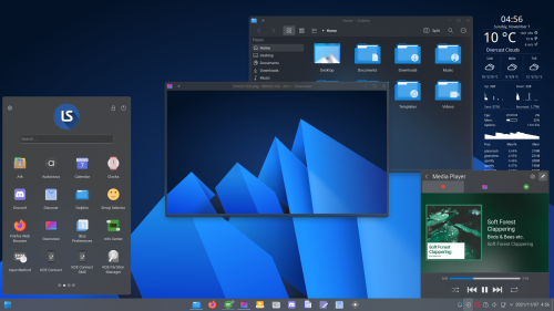 empty laptop with an overlay